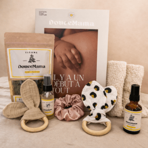 Une box pensée pour accompagner les jeunes mamans dans leur post-partum
